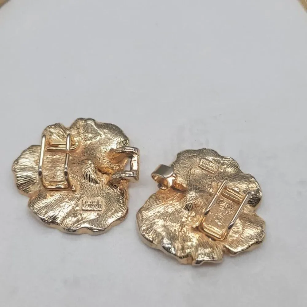 MIMI Di N 80s Geranium Leaf Belt Buckle